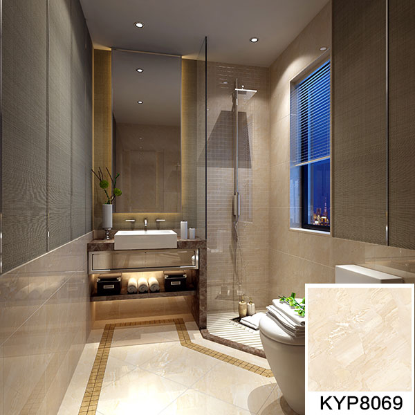 金艾陶全抛釉瓷砖:格兰石KYP8069效果图
