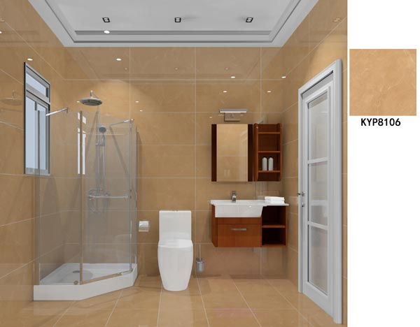 金艾陶瓷砖应用效果：大沥碧桂园·华府02户型装修效果鉴赏