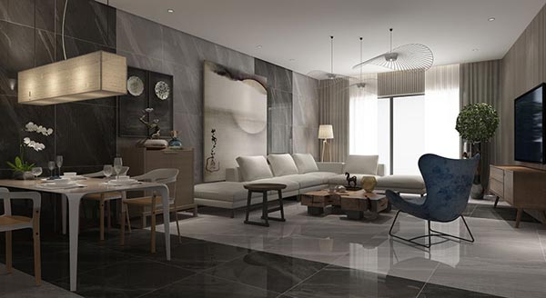 金艾陶9面大理石瓷砖，就是这么高大尚！