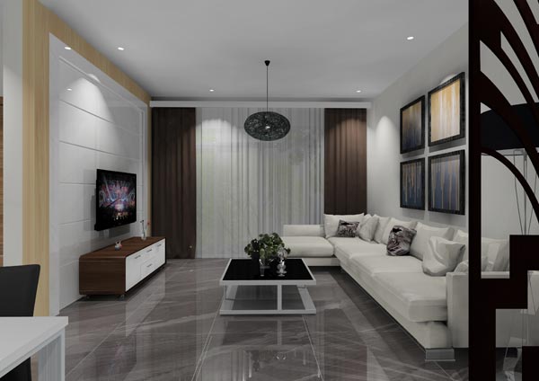 金艾陶家装：佛山灯湖华府90㎡现代简约装修效果鉴赏