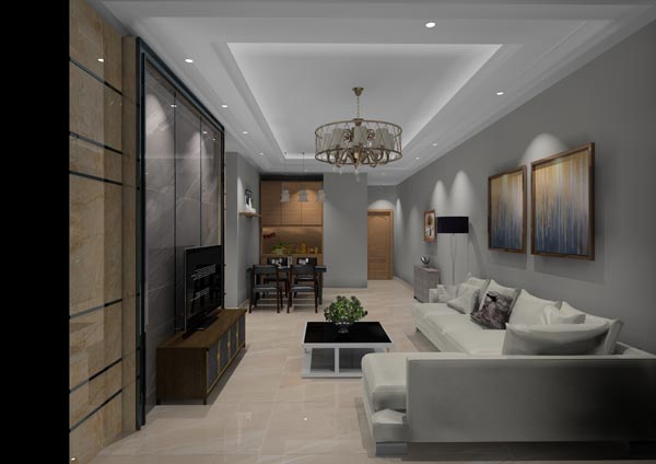 金艾陶家装：佛山灯湖华府90㎡现代简约装修效果鉴赏