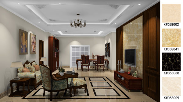 金艾陶家装：佛山保利紫山国际135㎡欧式风格装修鉴赏