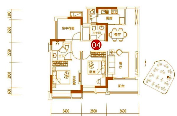 金艾陶家装：佛山保利紫山国际90㎡中式风格装修鉴赏