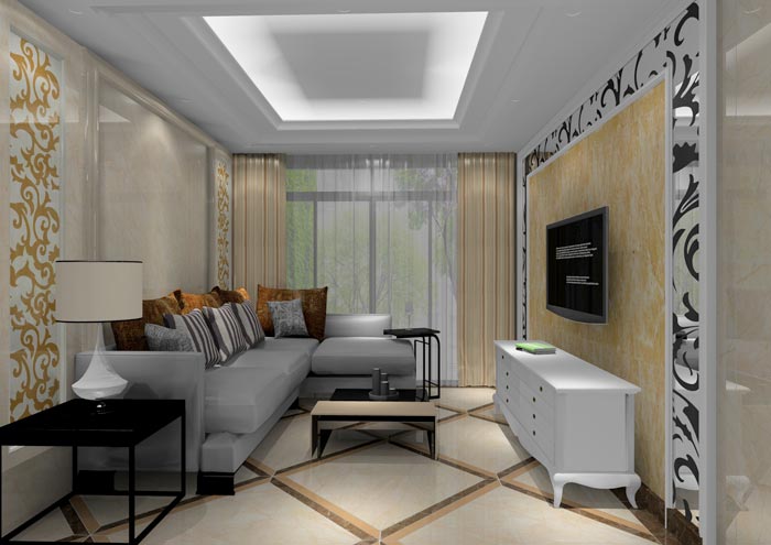 金艾陶家装：佛山狮山上林苑68㎡简约风格装修鉴赏