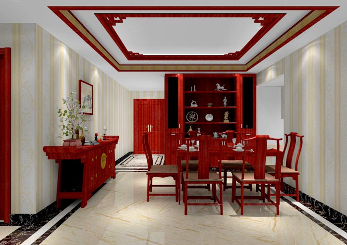 金艾陶家装:佛山佛山容桂颐澳花园112㎡的中式风格装修鉴赏