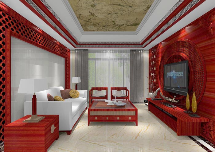 金艾陶家装:佛山佛山容桂颐澳花园112㎡的中式风格装修鉴赏