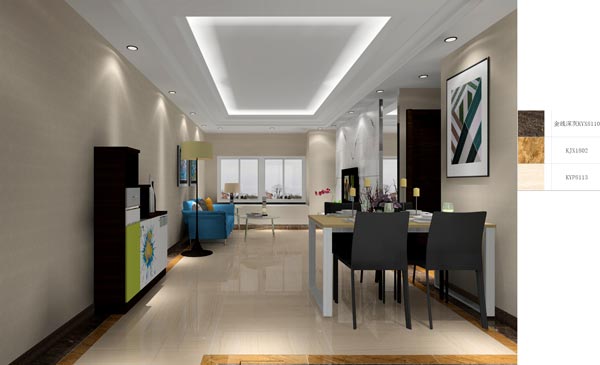 金艾陶家装:成都时代锦绣59㎡的现代风格装修鉴赏