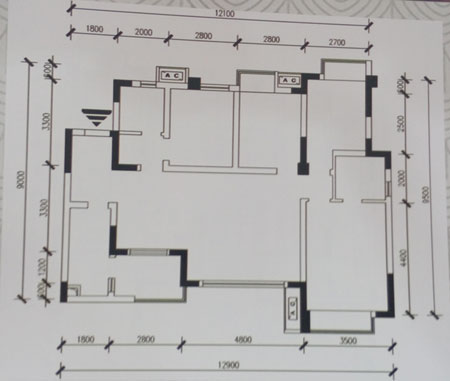 本单元的设计新中式风格摒弃古典中国风的陈旧与古板，取而代之的是现代时尚创意设计。适合寻求一种沉稳、舒适、放松的生活空间的人群。