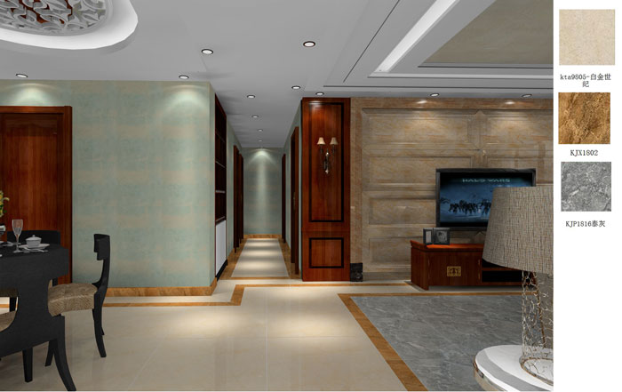 金艾陶家装：成都中环丰锦153㎡的欧式风格装修鉴赏