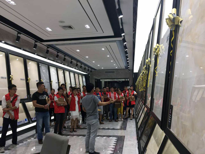 金艾陶瓷砖 三百大粤战 店长特训 瓷砖代理 陶瓷一线品牌