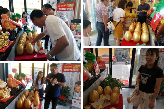 陶瓷一线品牌金艾陶瓷砖湖南衡阳店盛装开业，捷报不断