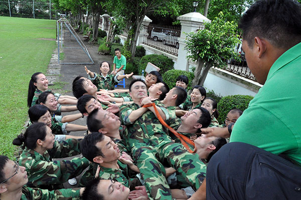 2013年8月金艾陶拓展训练