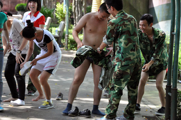 2013年8月金艾陶拓展训练