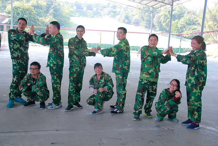 2017年2月13-15日，金艾陶“虎狼道”户外拓展训练圆满结束