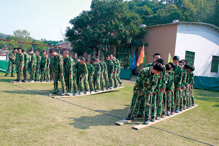 2017年2月13-15日，金艾陶“虎狼道”户外拓展训练圆满结束