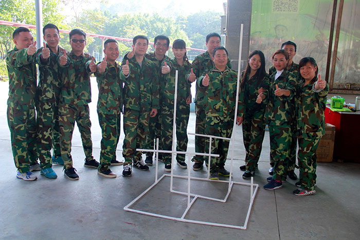 2017年2月13-15日，金艾陶“虎狼道”户外拓展训练圆满结束