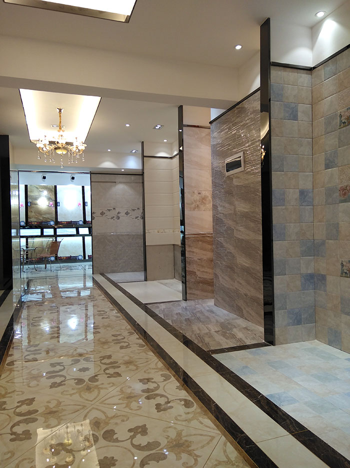 金艾陶湖南衡阳专卖店样板间过道